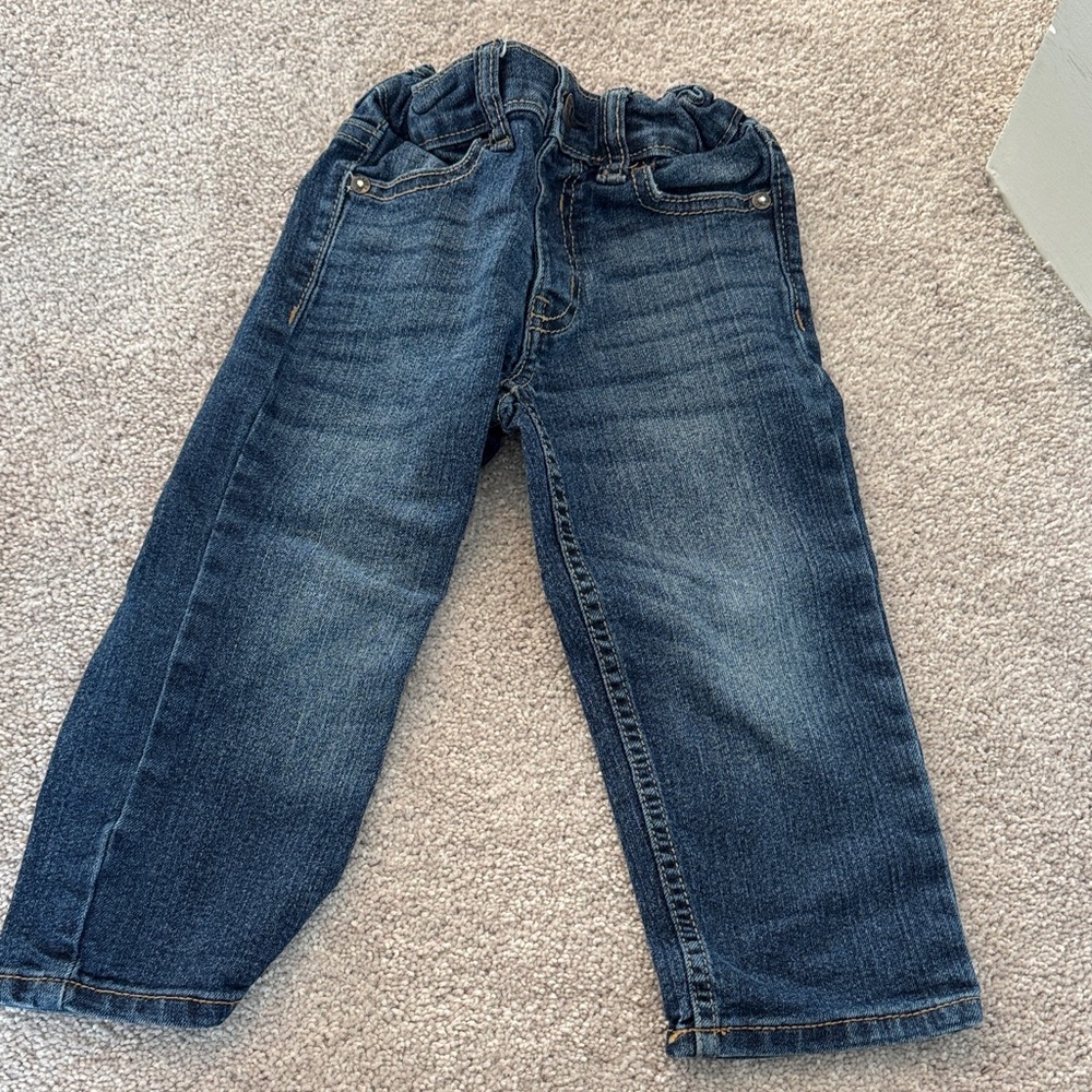 OshKosh B'gosh Dark Blue Kids Jeans